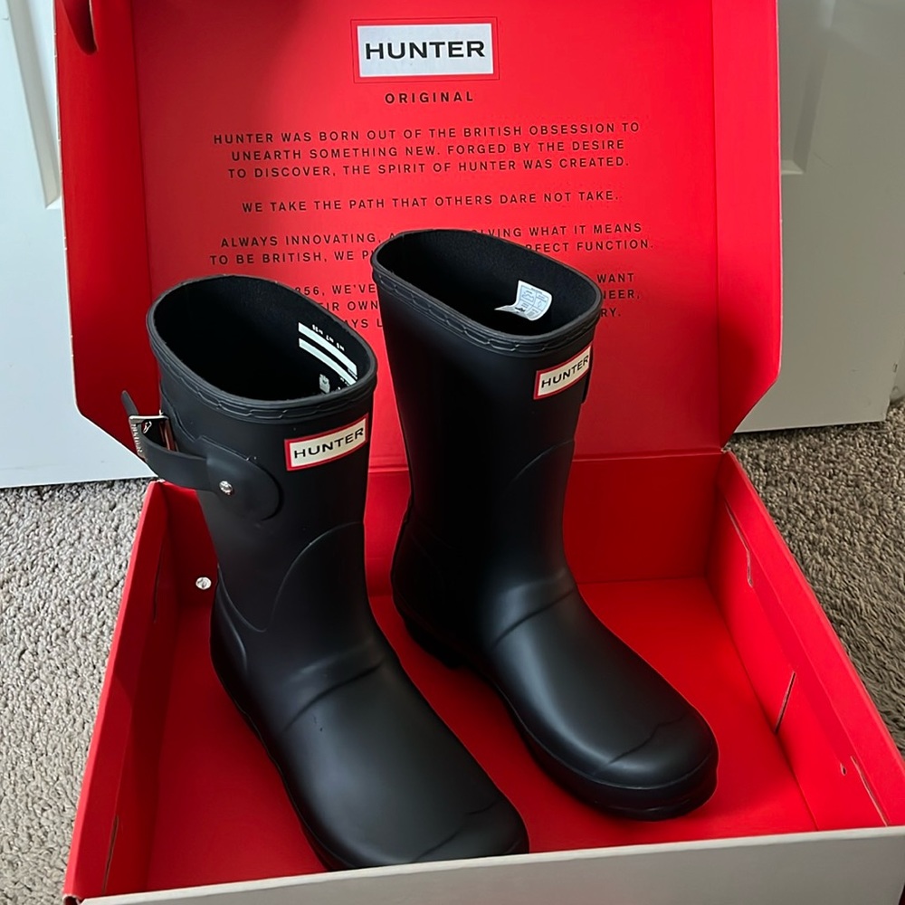 AUTHENTIC Short Hunter Rain Boots